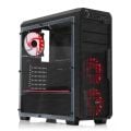 DARK Powersız Pencereli 3x12cm 18x RGB LED Fan ATX Gaming Kasa