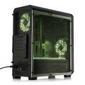DARK Powersız Pencereli 3x12cm 18x RGB LED Fan ATX Gaming Kasa