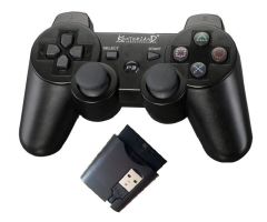KONTORLAND KONTORLAND PS3/PS2/PC USB ( ŞARJ EDİLEBİLİR LİTYUM BATARYALI ) 2.4 Hz Wİ PS-3022