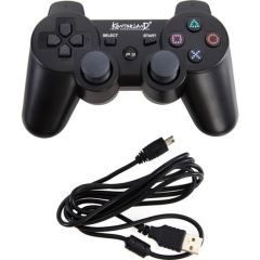KONTORLAND PS3 Uyumlu Bluetooth Bağlantılı Kablosuz Dijital - Analog Game pad PS-3005