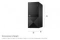DELL N212VD3671EMEA01_U Vostro DT 3671 Pentium G5420 3,80 GHz 4GB 1TB Ubuntu