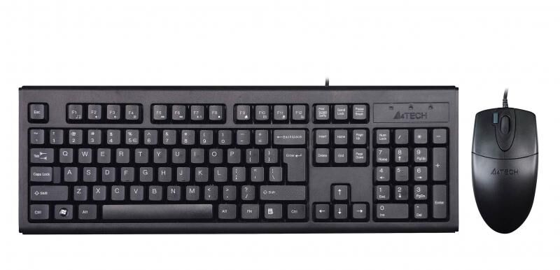 A4 TECH KM-72620D-USB Kablolu Q TR Multimedya Klavye Mouse Set