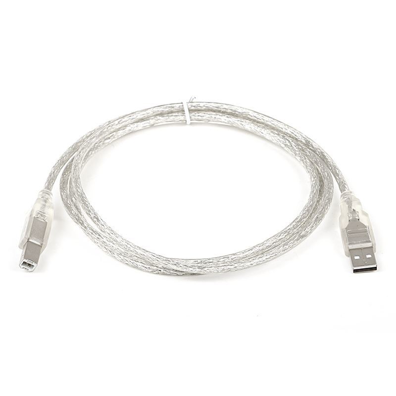 DARK 1.5m USB2.0 Şeffaf Yazıcı Kablosu DK-CB-USB2PRNL152
