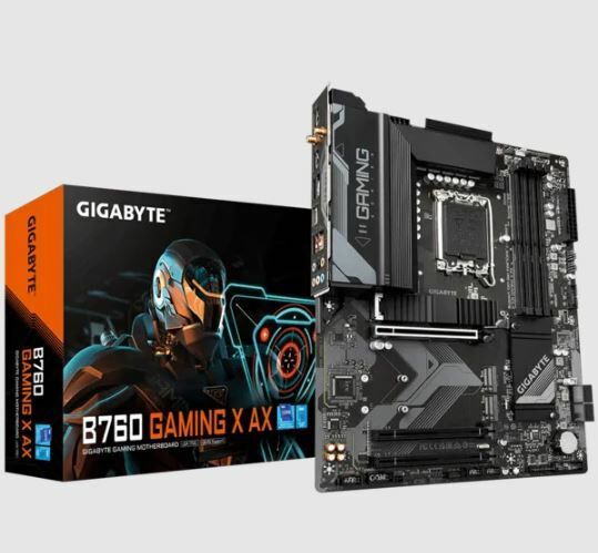 GIGABYTE B760-GAMING-X-AX MAB B760 GAMING X AX 1700 DDR5 - (GIGABYTE TÜRKİYE GARANTİLİ)