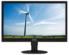 24''1920x1080,5ms,60Hz,VGA-DVI,Pivot,Geniş Siyah Led Monitör