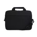 FLAXES 15.6'' Siyah İki Bölmeli Notebook Çantası NC-03