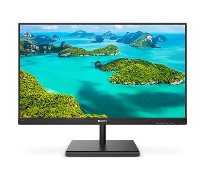 PHILIPS 245E1S-00 23,8'' 2560x1440 4Ms 75Hz DP HDMI VGA IPS LCD Monitör