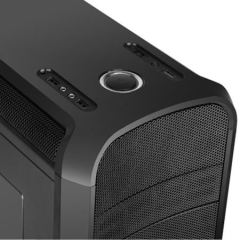 BOOST Pencereli Midi Tower Powersız Siyah Kasa
