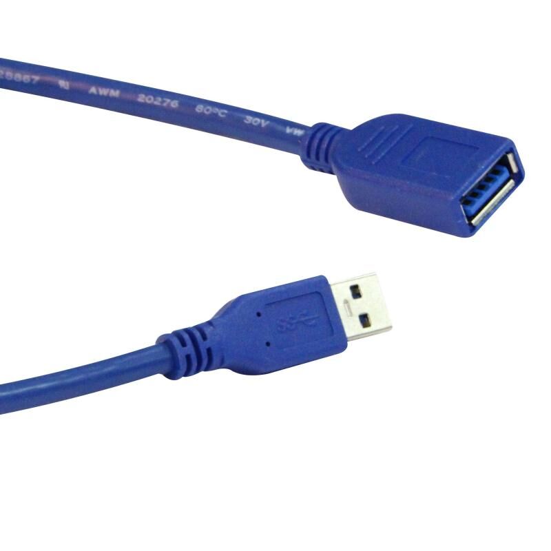 FLAXES FUZ-301 1.8M USB 3.0 Uzatma Kablosu