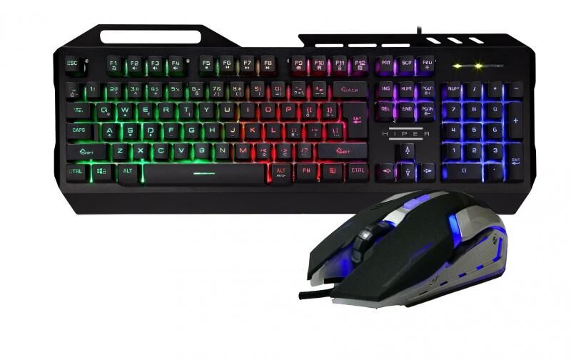HIPER Gaming Klavye ve Programlanabilir Mouse Set (Metal Kasa )