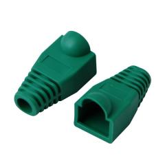 QPORT RJ45 KONNEKTÖR KILIFI - PLUG BOOT 50'Lİ PAKET YEŞİL - CAT5 - CAT6 - CAT7 Q-P5Y