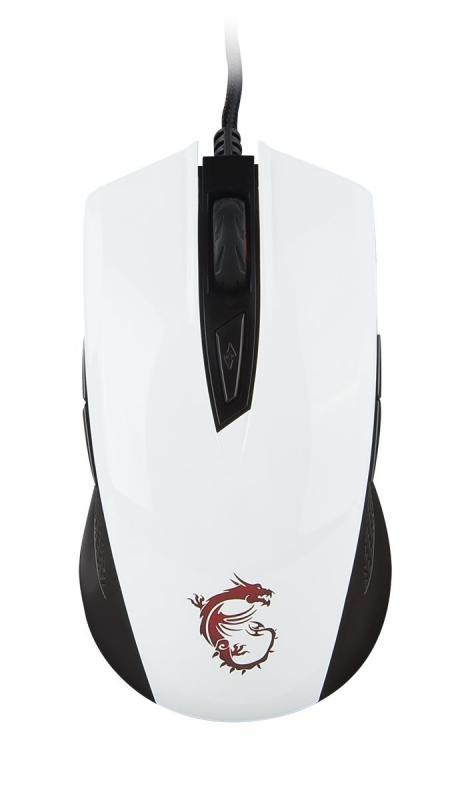 MSI Kablolu 3600DPI Beyaz Gaming Mouse CLUTCHGM40WHITEMOU