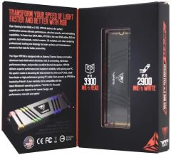 PATRIOT VPR100-512GM28H 512GB Viper VPR100 M.2 2280 PCIE Gen3 x4 3300MBS/2100MBS Flash SSD