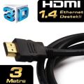 DARK 3m 4K 3D ve Ağ Destekli Altın Uçlu HDMI Görüntü Kablosu DK-HD-CV14L300A90