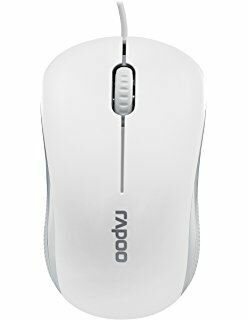 RAPOO N1130 Kablolu Optik Beyaz Mouse