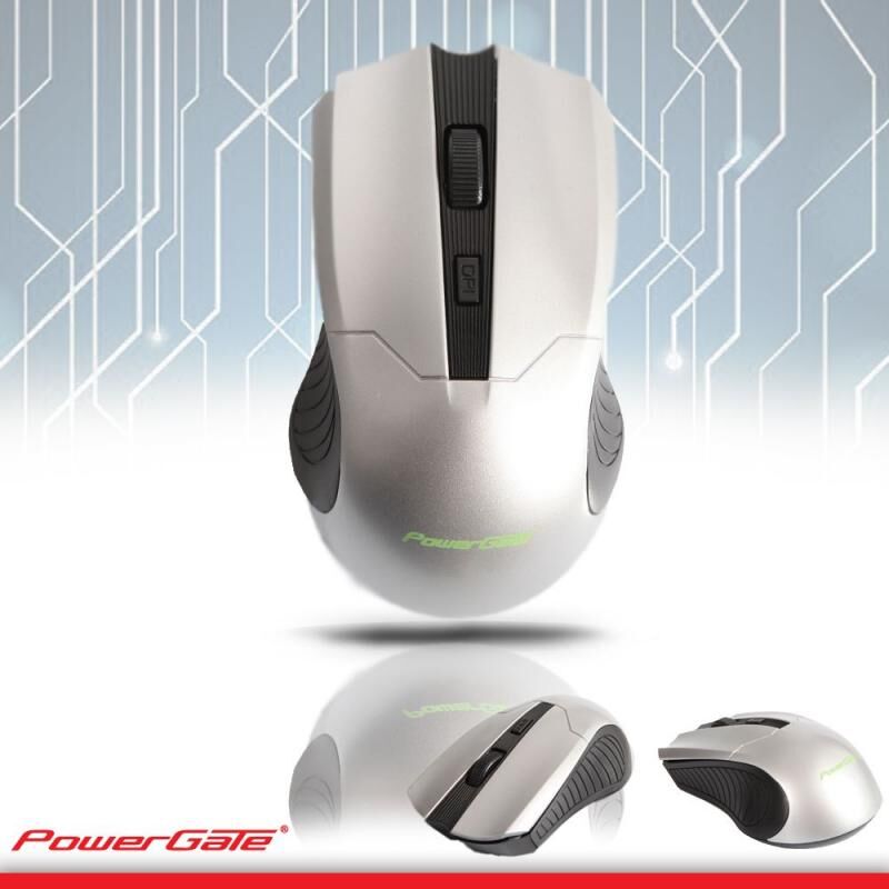 POWERGATE Kablosuz Nano 2.4GHz Gri Mouse PG-D425B