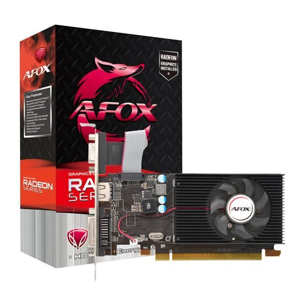 AFOX AFR5230-1024D3L5 ATI Radeon R5 230 2048MB 64 Bit DDR3  PCI Express 2.0 Ekran Kartı