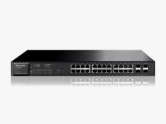 TP-LINK 10/100/1000Mbps 24xPort L2 Yönetilebilir PoE Switch TL-SG2424P