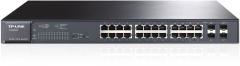 TP-LINK 10/100/1000Mbps 24xPort L2 Yönetilebilir PoE Switch TL-SG2424P