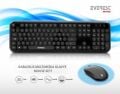 EVEREST Kablosuz Q Multimedya Siyah Klavye,Mouse Set KM-6282-S