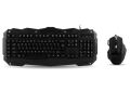 RAMPAGE USB Makrolu LED'li Gaming Q Multimedya Siyah Klavye,Mouse Set KM-R1