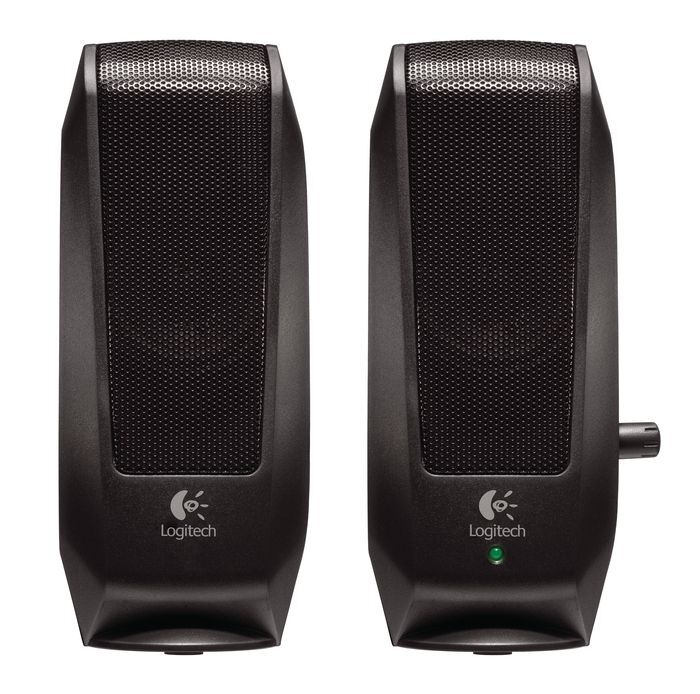 LOGITECH 980-000010 2.3W RMS 3.5Mm Jack Bağlantılı 2+0 Siyah Hoparlör