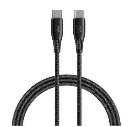 RAVPOWER RP-CB1029 60W Fast charging Type-C to C Cable 1.2m
