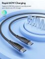 RAVPOWER RP-CB1029 60W Fast charging Type-C to C Cable 1.2m