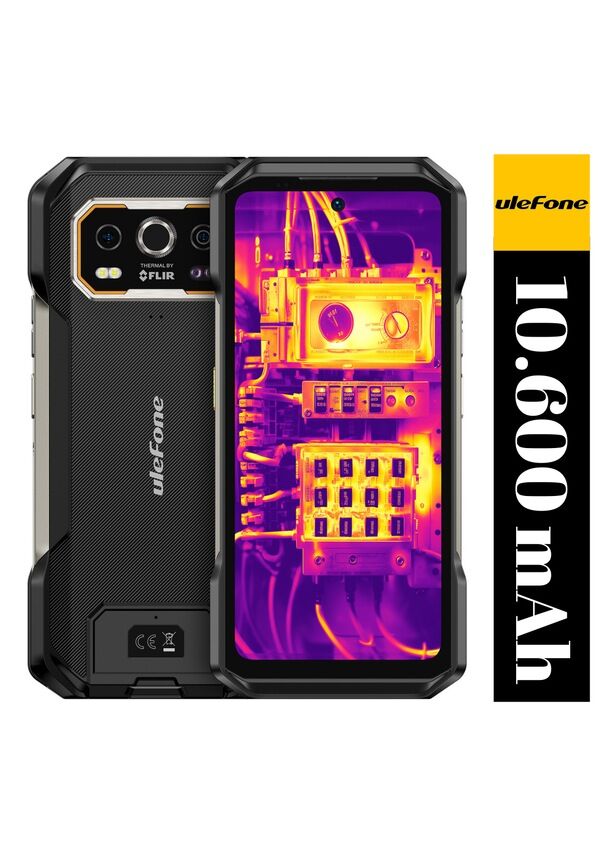 Ulefone Armor 27T Pro Android 14 10600mAh Termal Kameralı 12GB RAM+256GB 6.78'' Cep Telefonu (Ulefone Türkiye Garantili) - Kutusu Açık, Sıfır Konumda Üründür!
