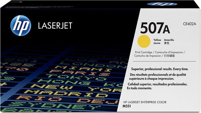 HP CE402A No 507A Sarı 6000 Sayfa Lazer Toner
