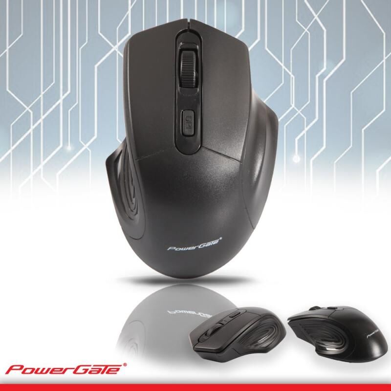 POWERGATE Kablosuz Nano 2.4GHz Siyah Mouse PG-R520