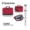 CLASSONE TL5005 15.6 inch Laptop,Notebook Çantası -Bordo