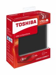 TOSHIBA 2TB 2.5'' Canvio Connect USB3.0 Siyah Harici HardDisk