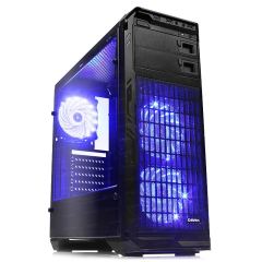 DARK 600W Powerlı Pencereli 12cm Fan LED ATX Kasa