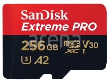 SANDISK SDSQXCD-256G-GN6MA 256GB Extreme Pro SDXC UHS-I A2 200MB/s MicroSD Card