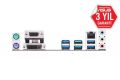 ASUS AMD B450 AM4 DDR4 3200MHz DVI,VGA M2 USB3.1 Anakart PRIME-B450M-K