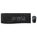 RAPOO 13387 X1800Pro WRL TR KLAVYE MOUSE SET SİYAH