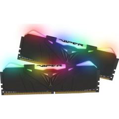 PATRIOT PVSR416G320C6K Viper Steel RGB Black 16Gb (2x8GB) 3200Mhz Dual CL16 RAM