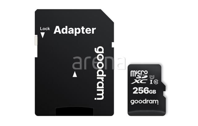 GOODRAM M1AA-2560R12 256GB MICRO CARD cl 10 UHS I + adapter
