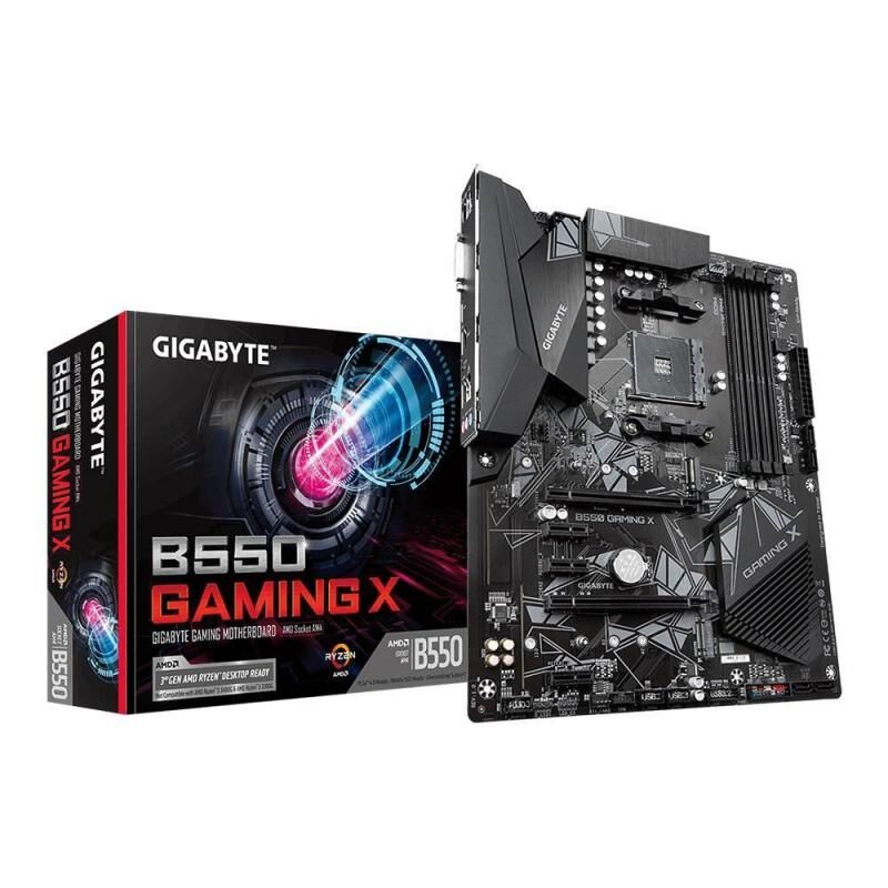 GIGABYTE B550-GAMING-X AMD B550 Soket AM4 DDR4 4400MH DVI HDMI Anakart