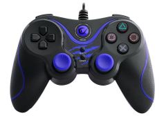 RAMPAGE Rampage SG-R601 PS3/PC Mavi USB 1.8m Joypad SG-R601-M
