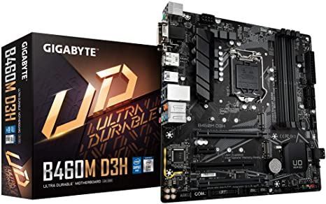 GIGABYTE B460M-D3H MAB INTEL B460M 1200 DDR4 2933MHZ HDMI Anakart