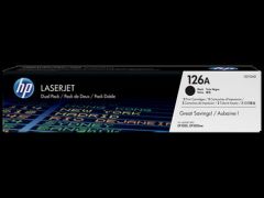 HP CE310AD No 126A 2'li Paket Siyah 1200 Sayfa Lazer Toner