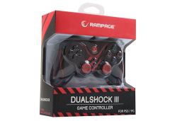 RAMPAGE Rampage SG-R601 PS3/PC Kırmızı USB 1.8m Joypad SG-R601-K