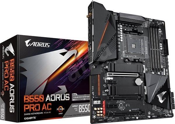 GIGABYTE B550-AORUS-PRO AMD B550 Soket AM4 DDR4 3200 MHz HDMI DVI Aorus Pro Anakart