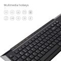 Rapoo 8200P Kablosuz Optik Siyah Klavye,Mouse TR