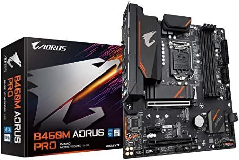 GIGABYTE B460M-AORUS-PRO Intel B460 Soket LGA1200 DDR4 HDMI DVI VGA Anakart