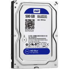 WD DSK 3.5''  500GB 5400RPM SATA3  64MB BLUE WD5000AZRZ