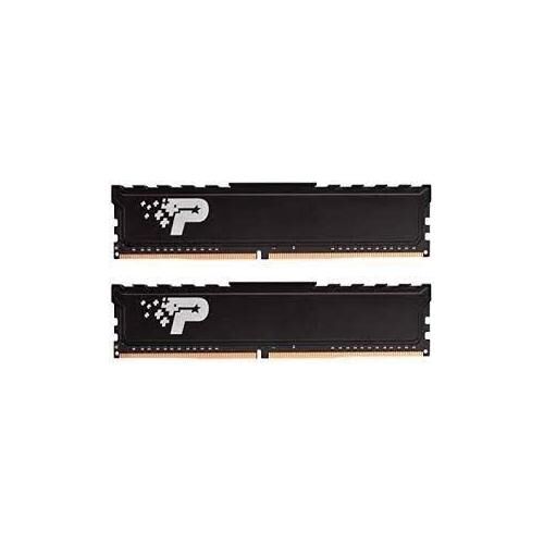 PATRIOT PSP416G3200KH1 Premium Signature 16GB (8GBX2) 3200Mhz DDR4 RAM Heat Shield
