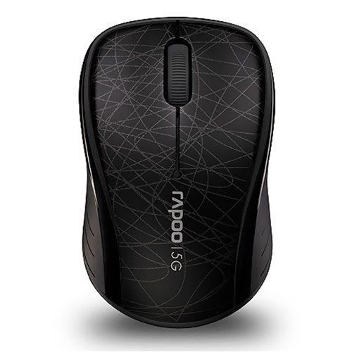 RAPOO Kablosuz Optik Siyah Mouse 10688